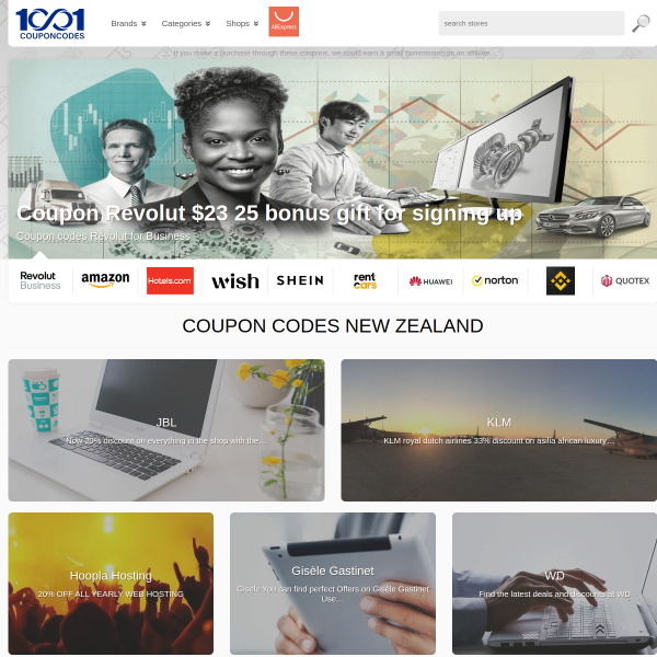 1001couponcodes.co.nz
