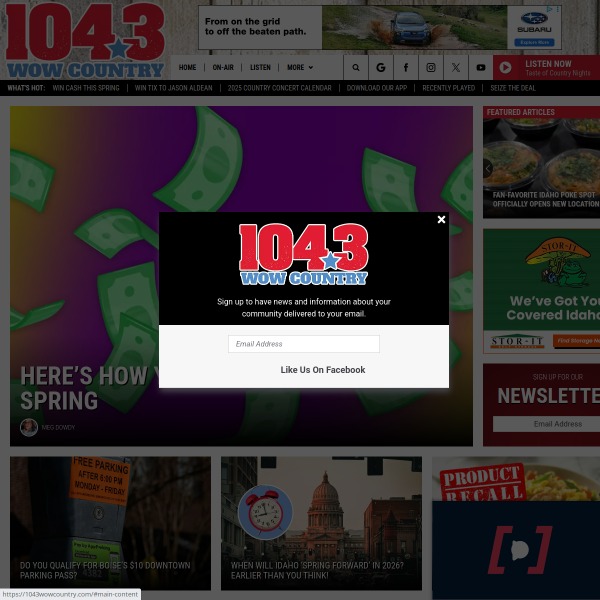 1043wowcountry.com