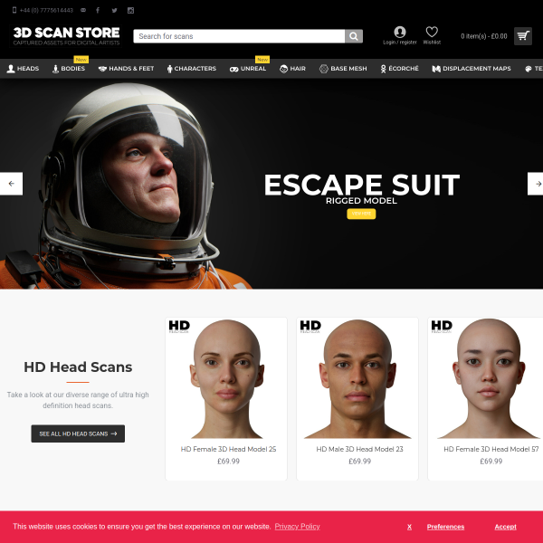 3dscanstore.com