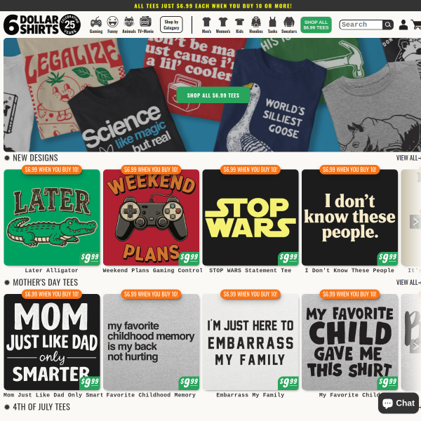 6dollarshirts.com