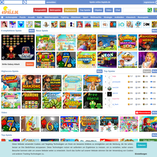 6spiele.de