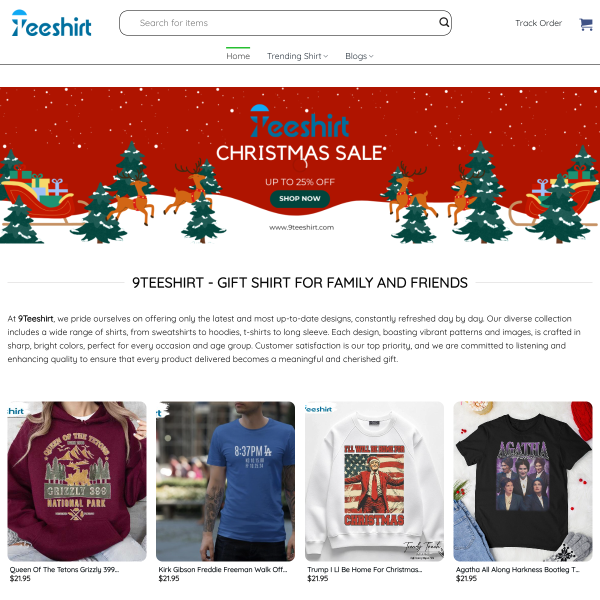 9teeshirt.com