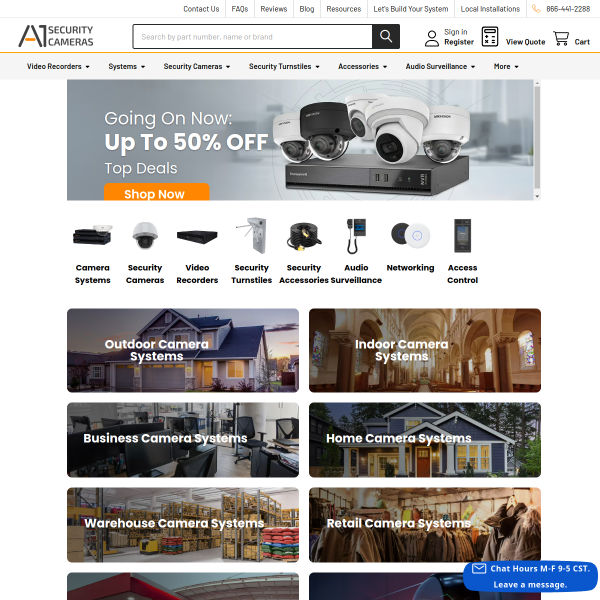 a1securitycameras.com