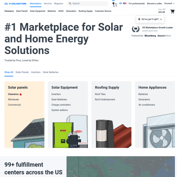 a1solarstore.com