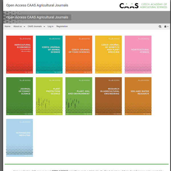 agriculturejournals.cz
