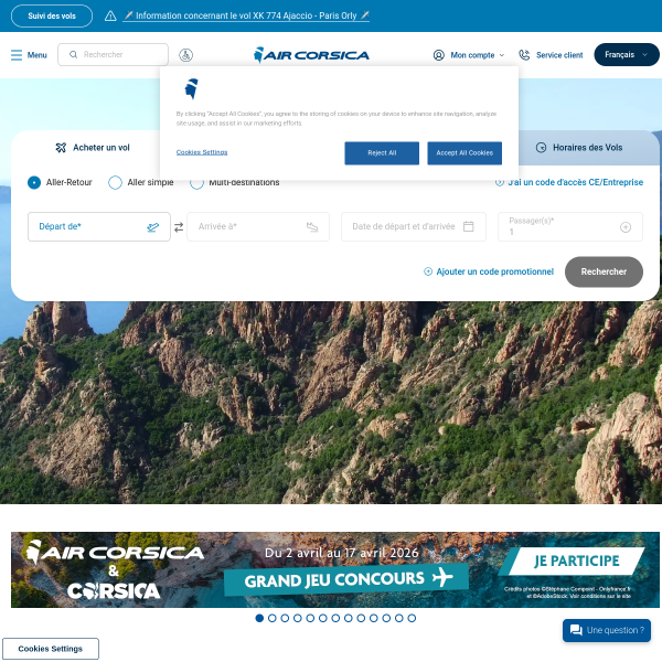 aircorsica.com