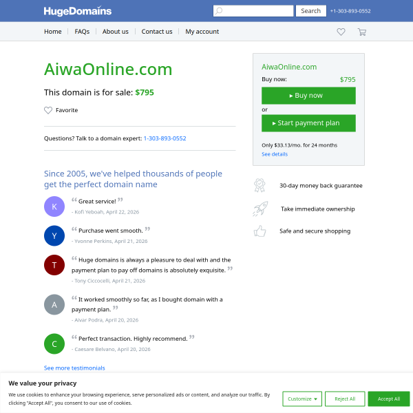 aiwaonline.com