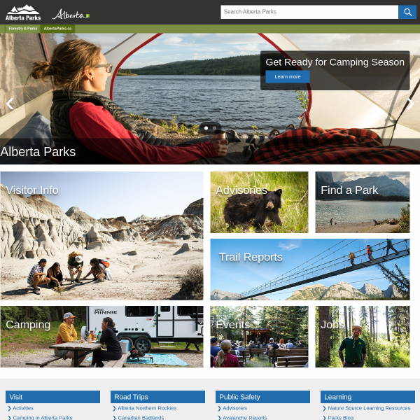 albertaparks.ca