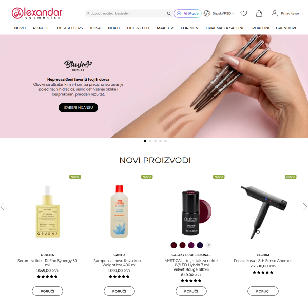 alexandar-cosmetics.com