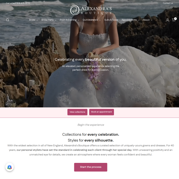 alexandrasbridalboutique.com