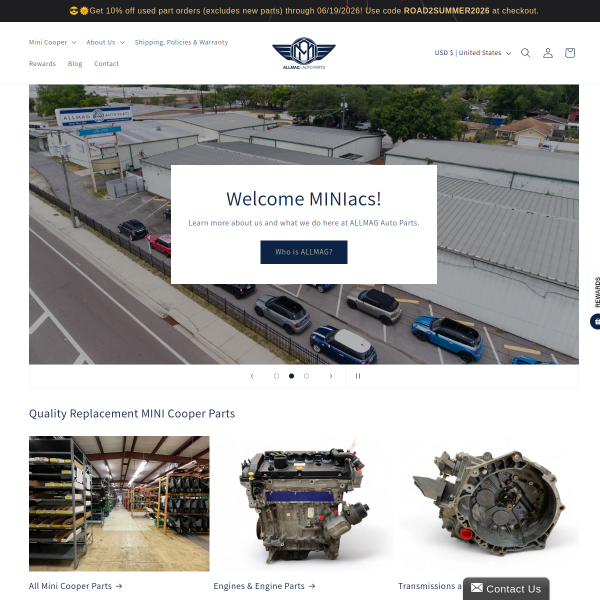 allmagautoparts.com