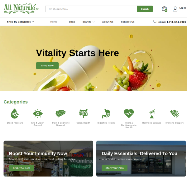 allnaturalestore.com