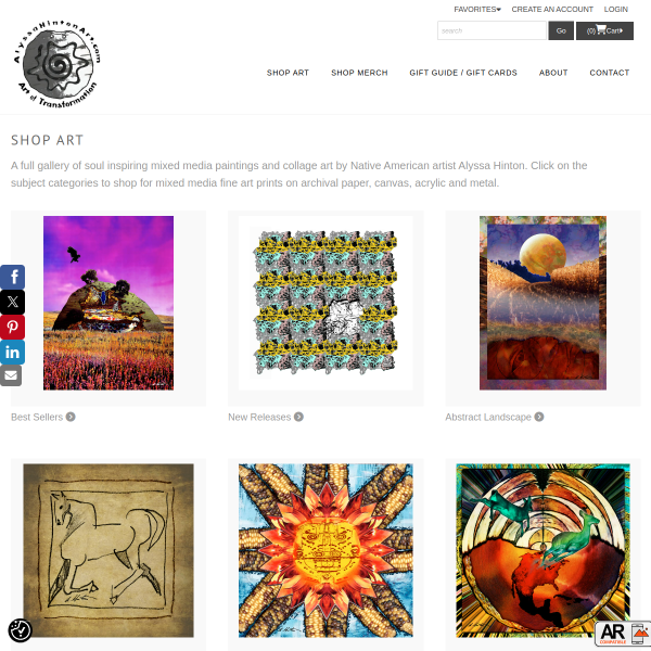 alyssahintonart.com