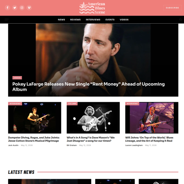 americanbluesscene.com