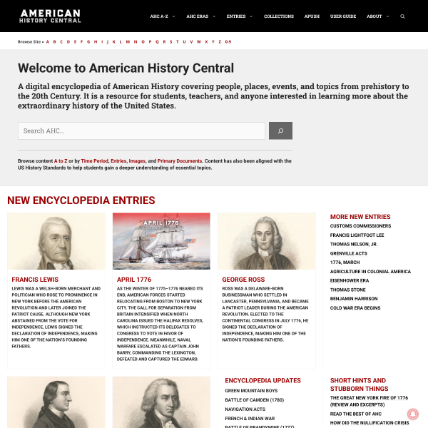americanhistorycentral.com