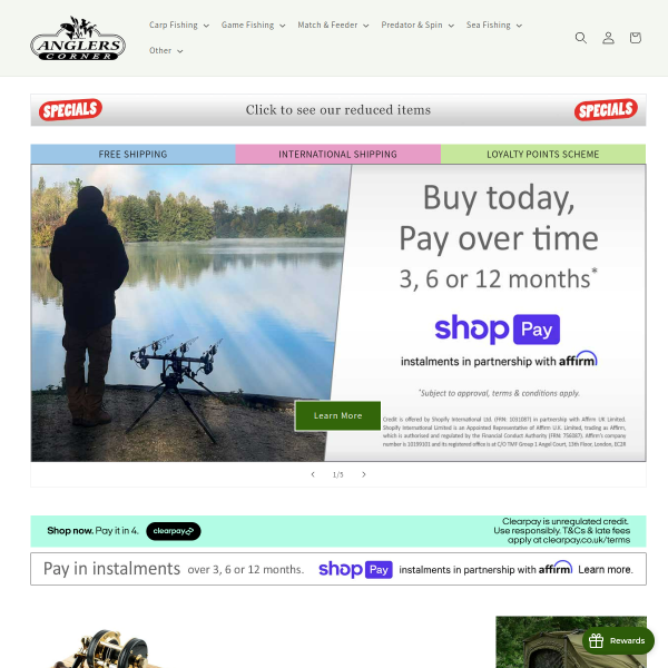 anglerscorner.co.uk