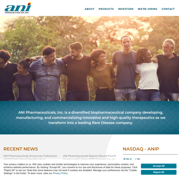 anipharmaceuticals.com