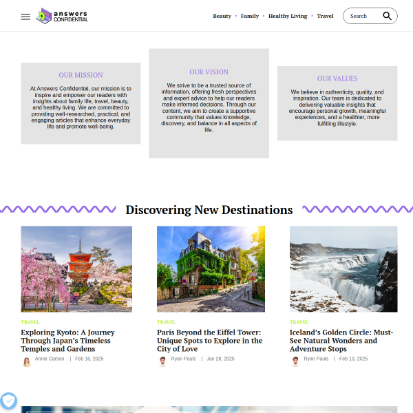 answersconfidential.com