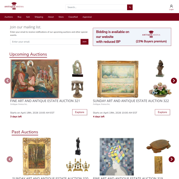 antiquearena.com