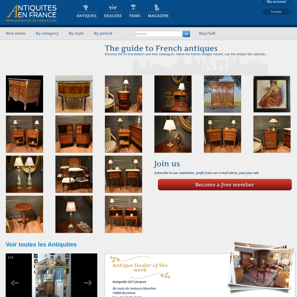 antiques-in-france.com