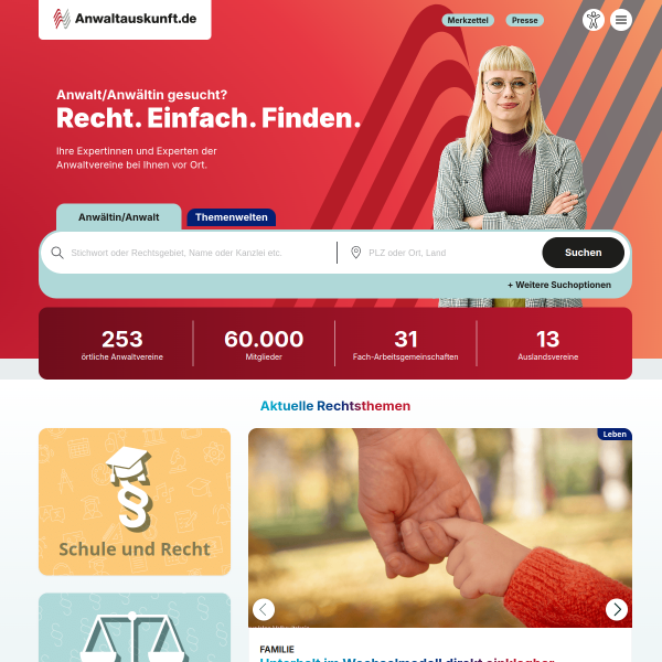 anwaltauskunft.de