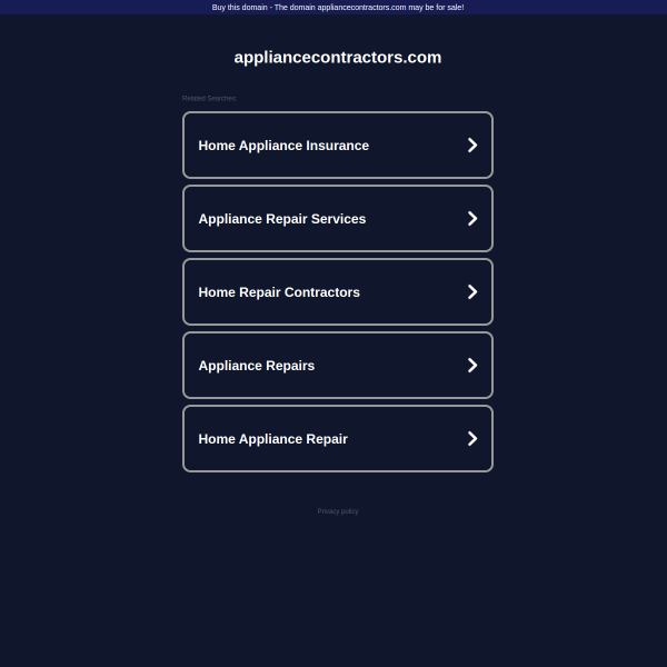 appliancecontractors.com