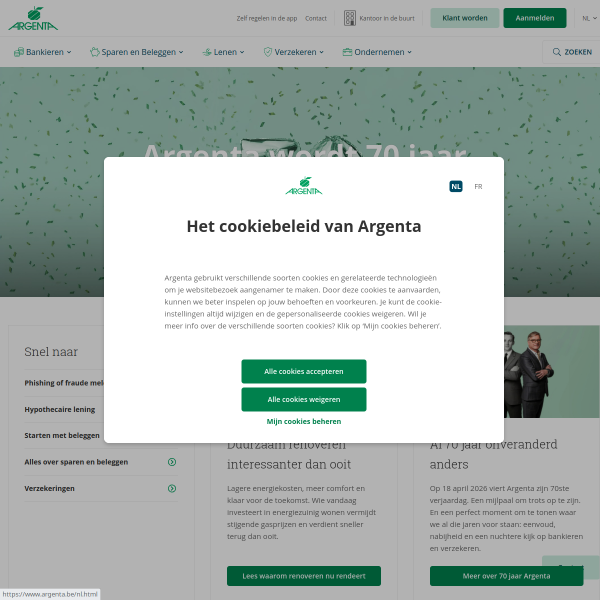 argenta.be