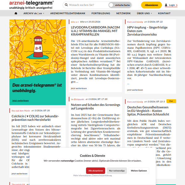 arznei-telegramm.de