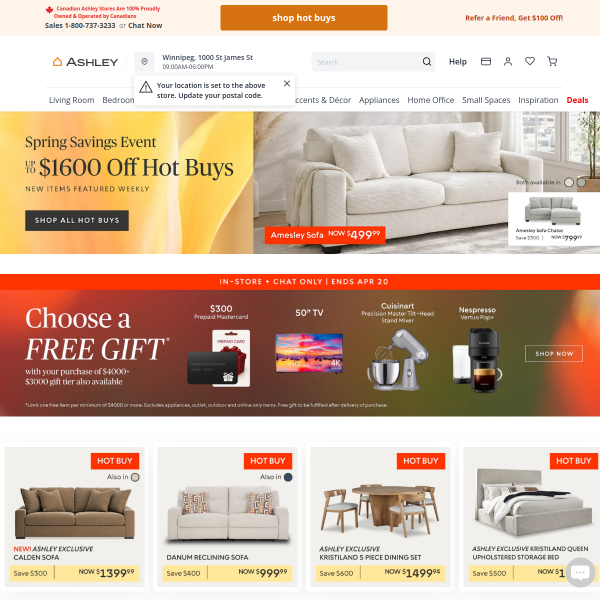 ashleyhomestore.ca