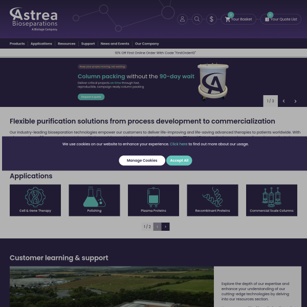 astreabioseparations.com
