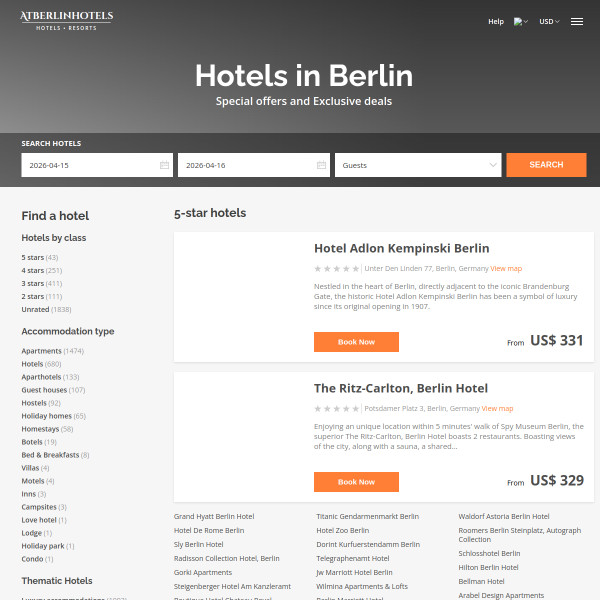 atberlinhotels.com