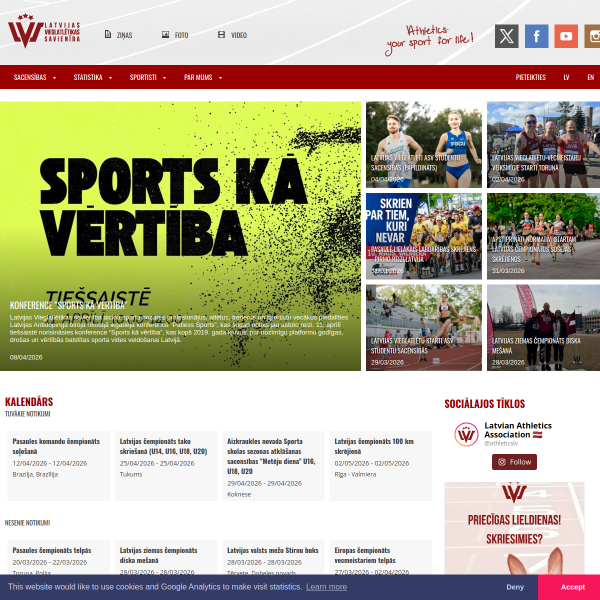 athletics.lv