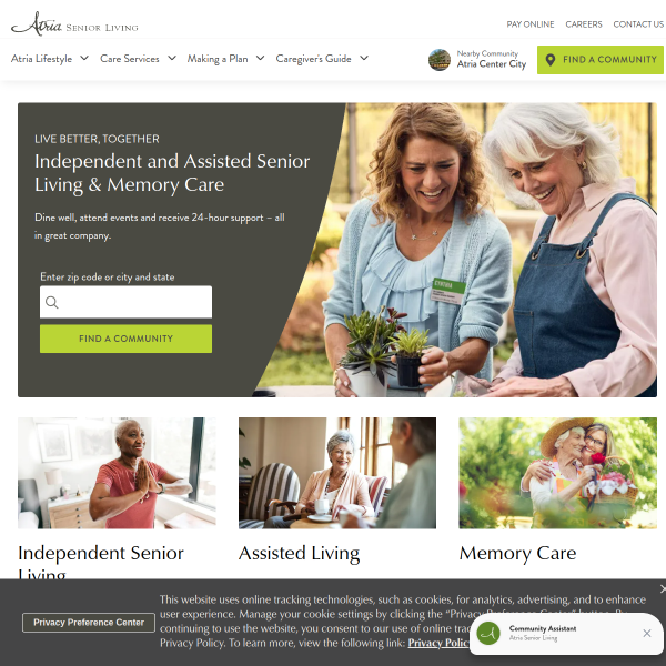 atriaseniorliving.com