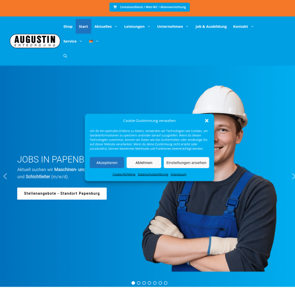 augustin-entsorgung.de