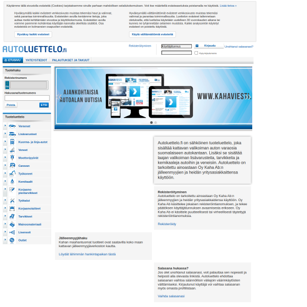 autoluettelo.fi