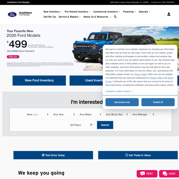 autonationfordmargate.com