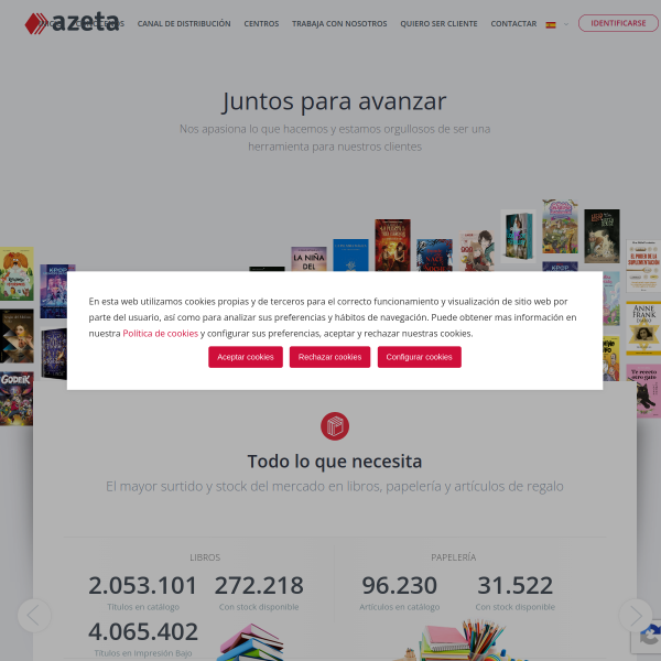 azetadistribuciones.es