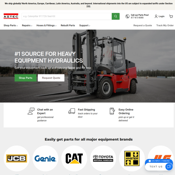 aztechydraulics.com