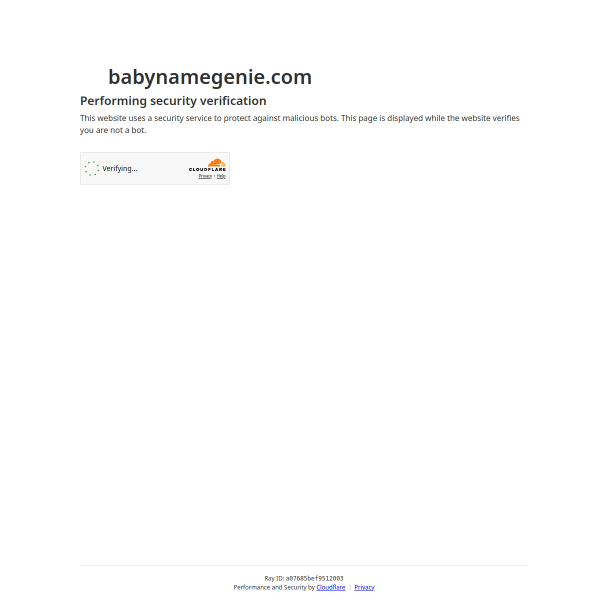 babynamegenie.com