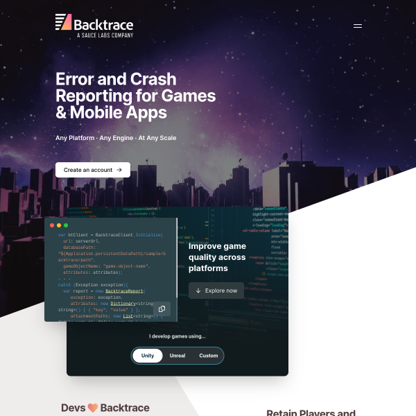 backtrace.io