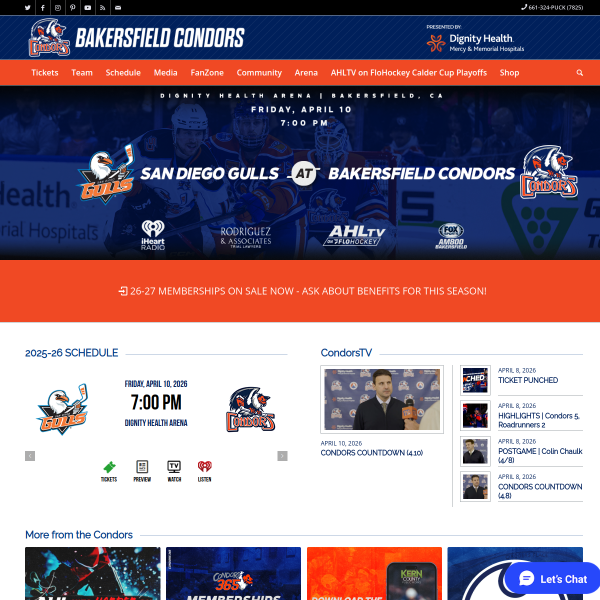 bakersfieldcondors.com