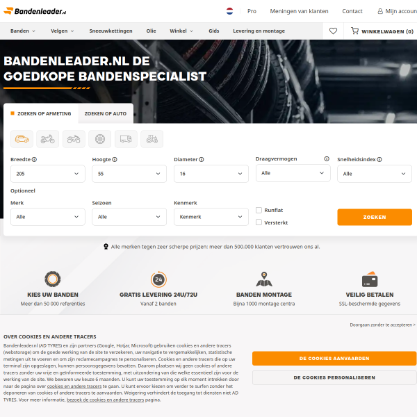 bandenleader.nl