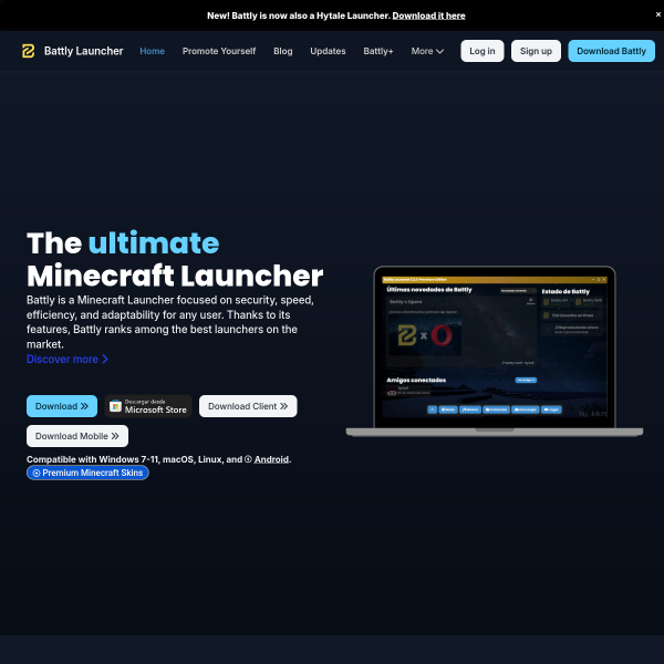 battlylauncher.com