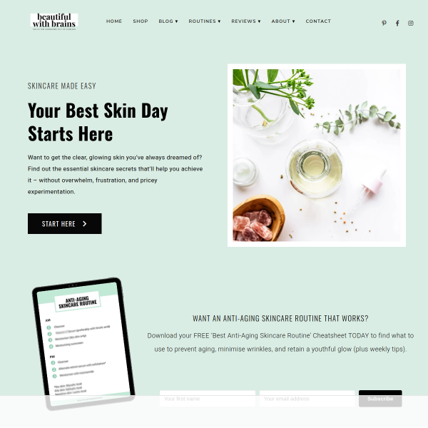 beautifulwithbrains.com