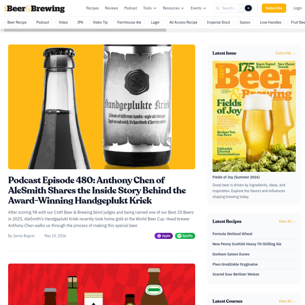 beerandbrewing.com
