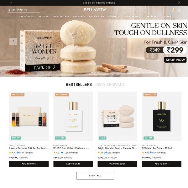 bellavitaorganic.com