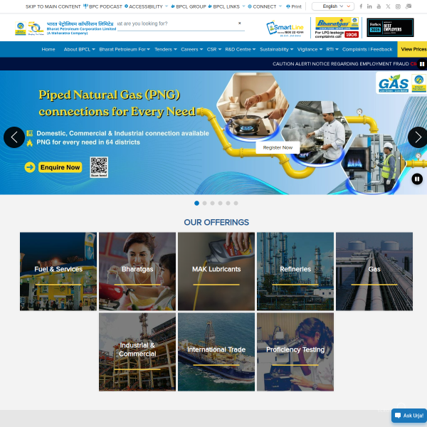 bharatpetroleum.in