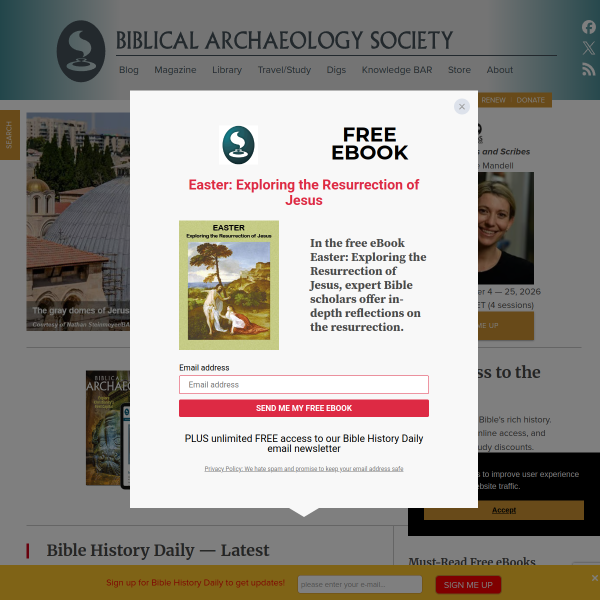 biblicalarchaeology.org