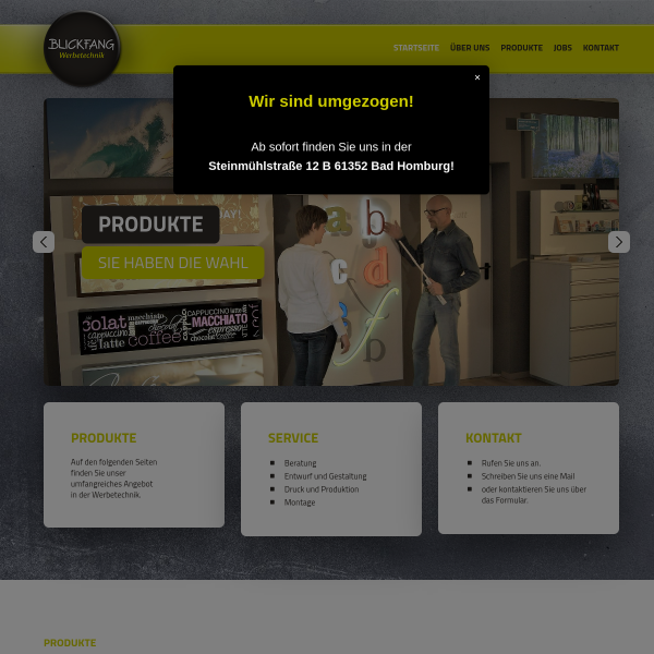 blickfang-werbetechnik.de
