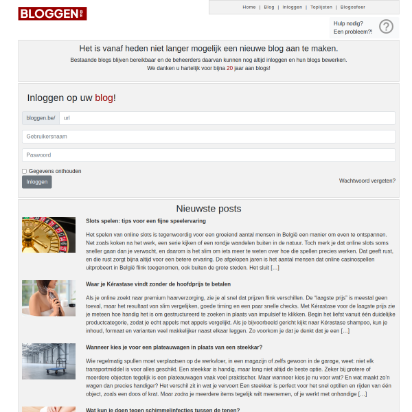 bloggen.be
